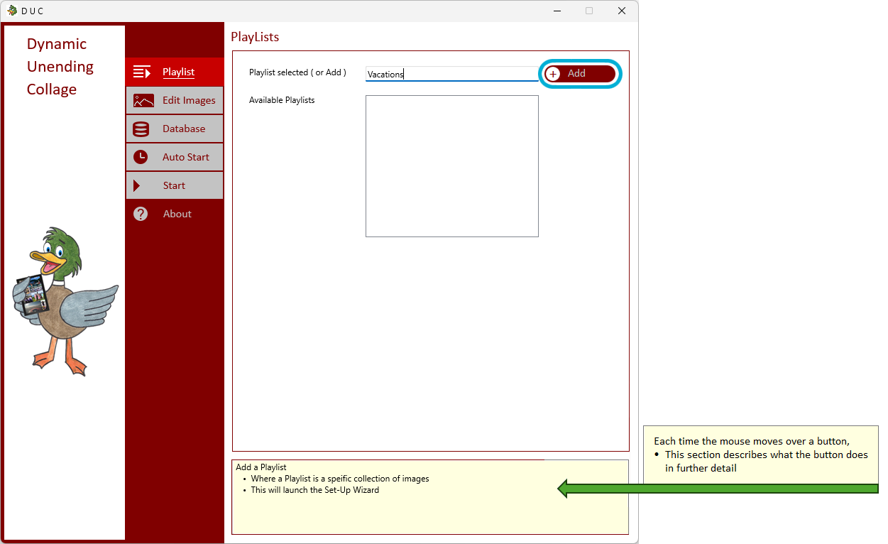 Program Select Type